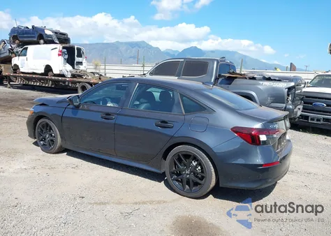 2025 Honda Civic Hybrid Sport/Sport Touring z USA, uszkodzony, nr VIN 2HGFE4F89SH306033